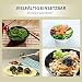 Meeresalgen-Mix Bio Algen-Flocken Getrocknet Atlantik - Dulse Ulva Meersalat Nori (Roh Vegan) Seetang Mischung Umami-Würze für Salat, Dashi, Salzersatz - Organic Raw Dried Seaweed Flakes I PureRaw 25g
