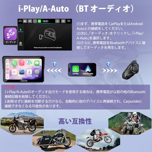 Amazon.co.jp: Carpuride 2026 スマートモニター: 新登場 Carplay対応
