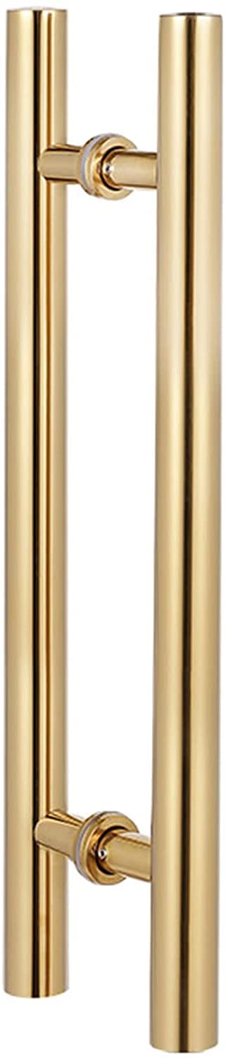 Poignée de porte d'entrée en métal or 100 cm design luxe