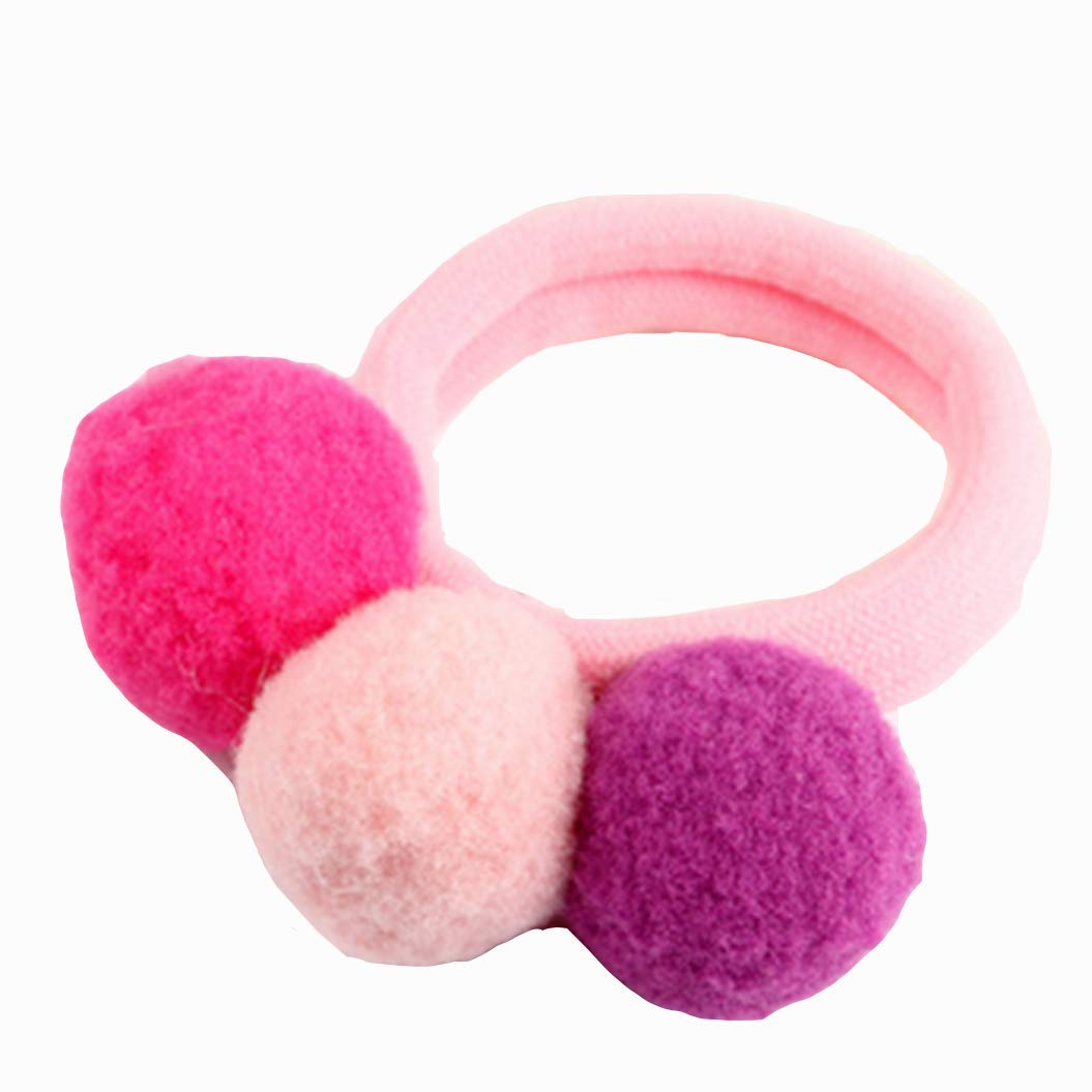 3 Balls Elastics Hair Holders Bands Gum Fashion Kids Candy Rubber Bands Headwear Girl's Hair Accessories image 4