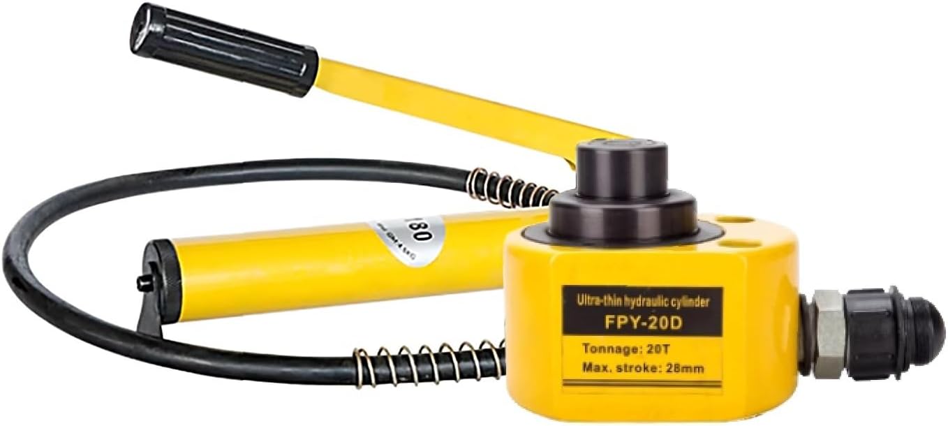 Hydraulic Power Kit with Manual Pump and Low Profile Cylinder for Industrial Lifting and Positioning Tasks