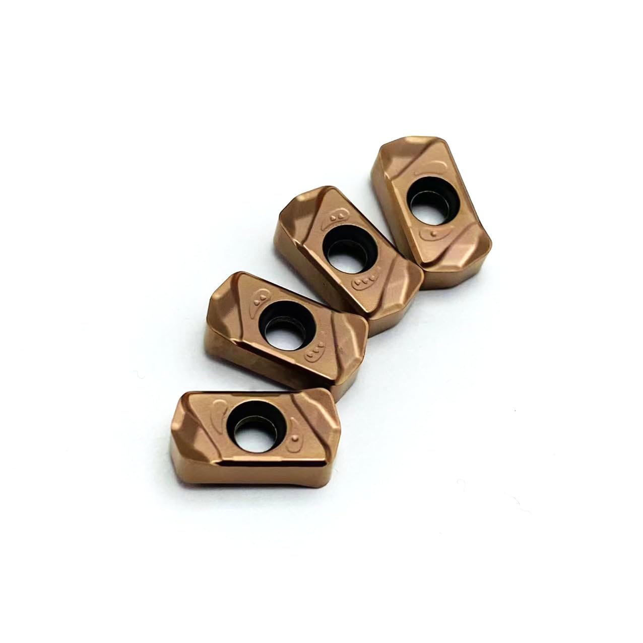 10 Pieces LNMU0303ZER MJ AH130 LNMU0303ZER MJ AH725 CNC Carbide Blades, Lathe Turning Tool Indexable Milling Inserts(LNMU0303ZER MJ AH130)