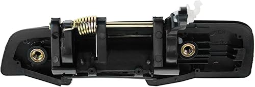 Miniatura 568 de TRQ Manija de la puerta exterior trasera izquierda del lado del conductor negra compatible con Honda Civic 2001-2005
