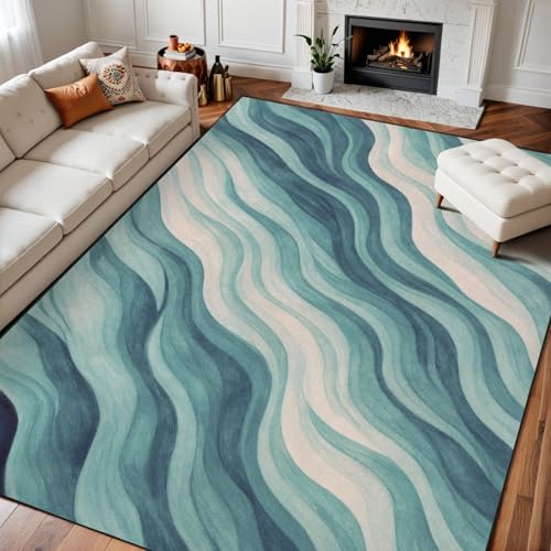 10x14 Area Rugs for Bedroom Boho Washable Rug for Living