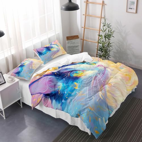 Housse de couette chat pour lit enfant fini la chambre sans déco - 4