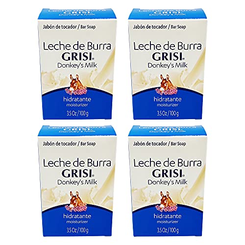 Grisi Donkey's Milk Soap 4-pack 3.5oz
