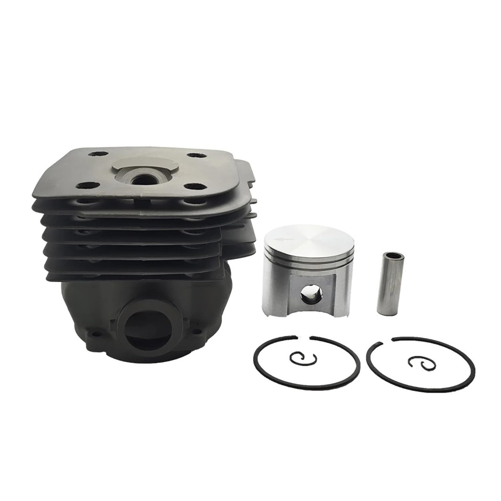 Pistón de 55 mm para reparar motor Husqvarna 385 en trabajos forestales