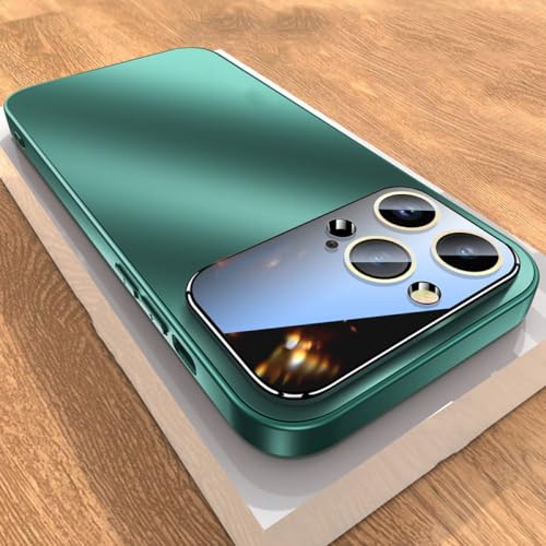 Étui iPhone 13 vert mat idéal pour vos photos en extérieur