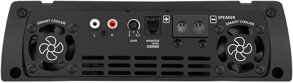 Taramps T 9.000 Chipeo 1 Ohm 9000 Watts Rms 12.6 Volts, Peak Power 11000 Watts Rms Monoblock Car Audio Amplifier - RCA Input Gain Control Smart Cooler