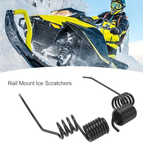 Akozon Arranhadores de Gelo para Montagem Em Trilho, 20 Peças Arranhadores de Gelo para Montagem Em