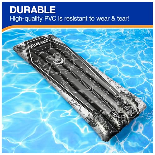 SwimWays Wednesday Suntanner Pool Float for Ages 14+ - image 4