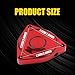 For 2015-2021 Honda Civic Turbo Plate Spacer BOV 1.5T Coupe Billet(Red)