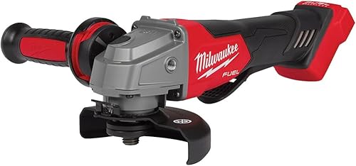 Milwaukee 2880-20 M18 FUEL Esmeriladora angular pequeña sin escobillas de iones de litio de 4-1/2 pulgadas / 5 pulgadas, inalámbrica con interruptor