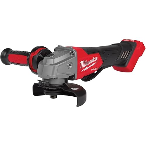 Milwaukee 2880-20 M18 FUEL Brushless Lithium-Ion 4-1/2 in. / 5 in. Cordless Small Angle Grinder with No-Lock Paddle Switch (Tool Only)