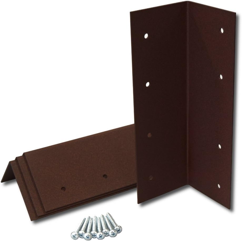 RMPGarden Bed Corner Bracket - Set of Four - 10-15 Inch Bed