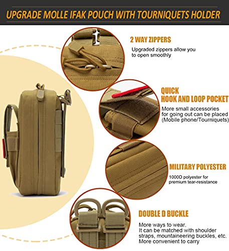 Kit de traumatismo Ifak, kit de traumatismo médico da Ifak, kit de primeiros socorros de emergência