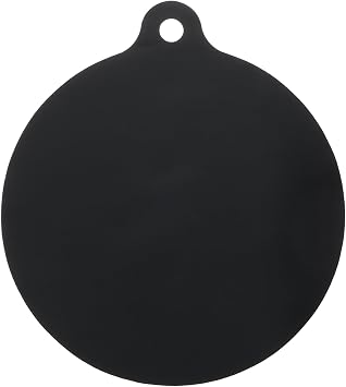 uxcell Silicone Induction Cooktop Protect Mat 8.6" Round Black