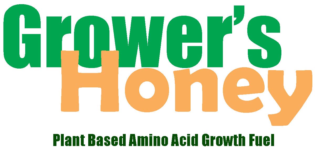 Grower's Honey Exceptional Growth with 100% Plant-Based Vegan Liquid Fertilizer - Organic Nutrient Boost 4-3-3 NPK Enhanced Photosynthesis Drought Tolerance All-Natural - Up to one Acre - One Gallon