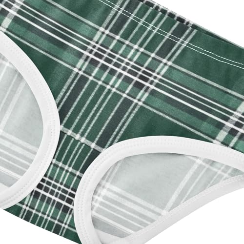 Girls' Organic Cotton Panties Toddler Cotton Underwear for Kids Dark Green4