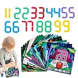 Sécurité des Bords Polis: Conçus avec des bords polis et une construction en bois massif, ces puzzles numériques pour assurent une expérience durable et sans danger. Les couleurs vibrantes en font des outils engageants pour enseigner les nombres à travers le jeu pratique, en fournissant une interface sûre et stimulante pour l'exploration éducative. Leur design soigné prévient les risques tout en favorisant un apprentissage tactile et visuel .