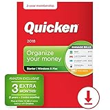 Quicken Starter 2018 – 27-Month Personal Finance & Budgeting Software [PC/Mac Download] – Amazon Exclusive