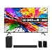 LG 75QNED92A6A (2025) 75-Inch MiniLEDevo AI 4K UHD Smart TV bundle with US40TR Bluetooth Soundbar 4.1 Channel (Wireless Subwoofer)