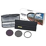 Tiffen Digital Essentials Filter Kit for 72mm (UV Protector + Circular Polarizer + Neutral Density 0.6)