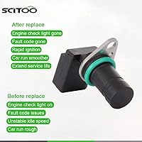 Vista 5 de SCITOO Sensor de posición del cigüeñal del motor compatible con BMW E36 E46 318i 320i 323Ci 323i 323ti 325Ci 325i 325xi 328Ci 328i 330Ci 330i 525i