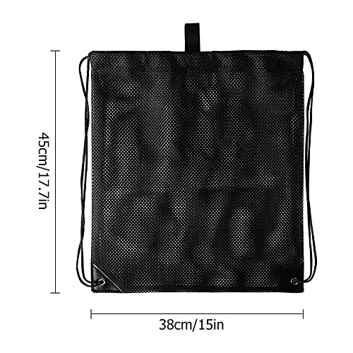Bolsa De Compras,ERYUE Saco de malha portátil com cordão mochila de armazenamento de equipamentos es