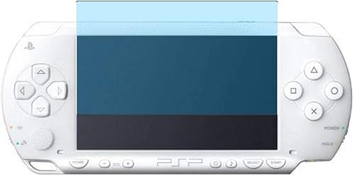 Puccy Paquete de 3 protectores de pantalla anti luz azul, compatible con Sony PSP 2000 PSP2000 TPU (protectores de vidrio no templado)
