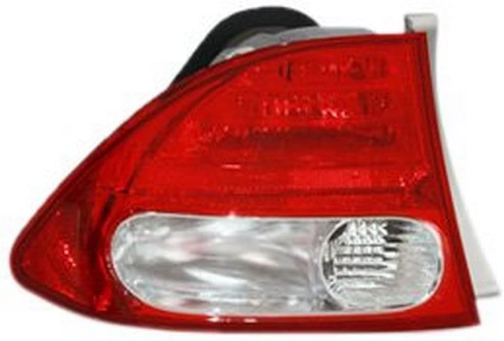 TYC Left Tail Light Assembly Compatible with 2009-2011 Honda Civic