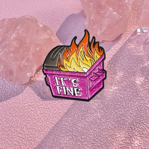 Image of Cute Enamel Pins Cartoon Lapel Pin Brooch Badge for Backpack Jackets Funny Tiger Pins for Gift Anime Enamel Pin for Clothing Hat Decoration