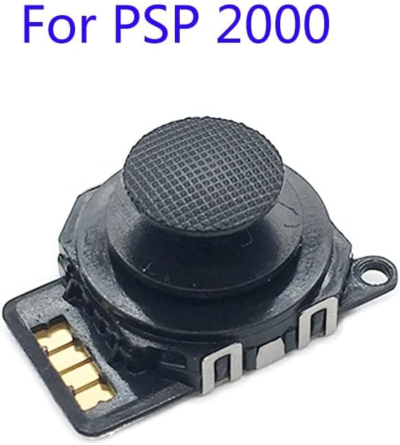 YANHAO [Video Game Parts] 5Pcs Original 3D Analog Button for Sony PSP 2000 Joystick Stick Moduel Replacement with Cap Control [Replace]