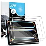 SENCADI Screen Protector For iPad Pro 11 Inch M4 (2024), 3 Pack Tempered Glass Film Guard for iPad Pro 11 5th Generation, 9H Anti-Scratch, Bubble Free, HD Clarity, Face ID and Apple Pencil Compatible