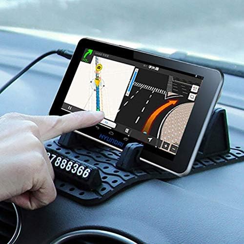 Anti-Slip Car Auto Temporary Car Parking Card Anti-Slip Car Dashboard Sticky Pad Non-Slip Mat GPS Phone Holder