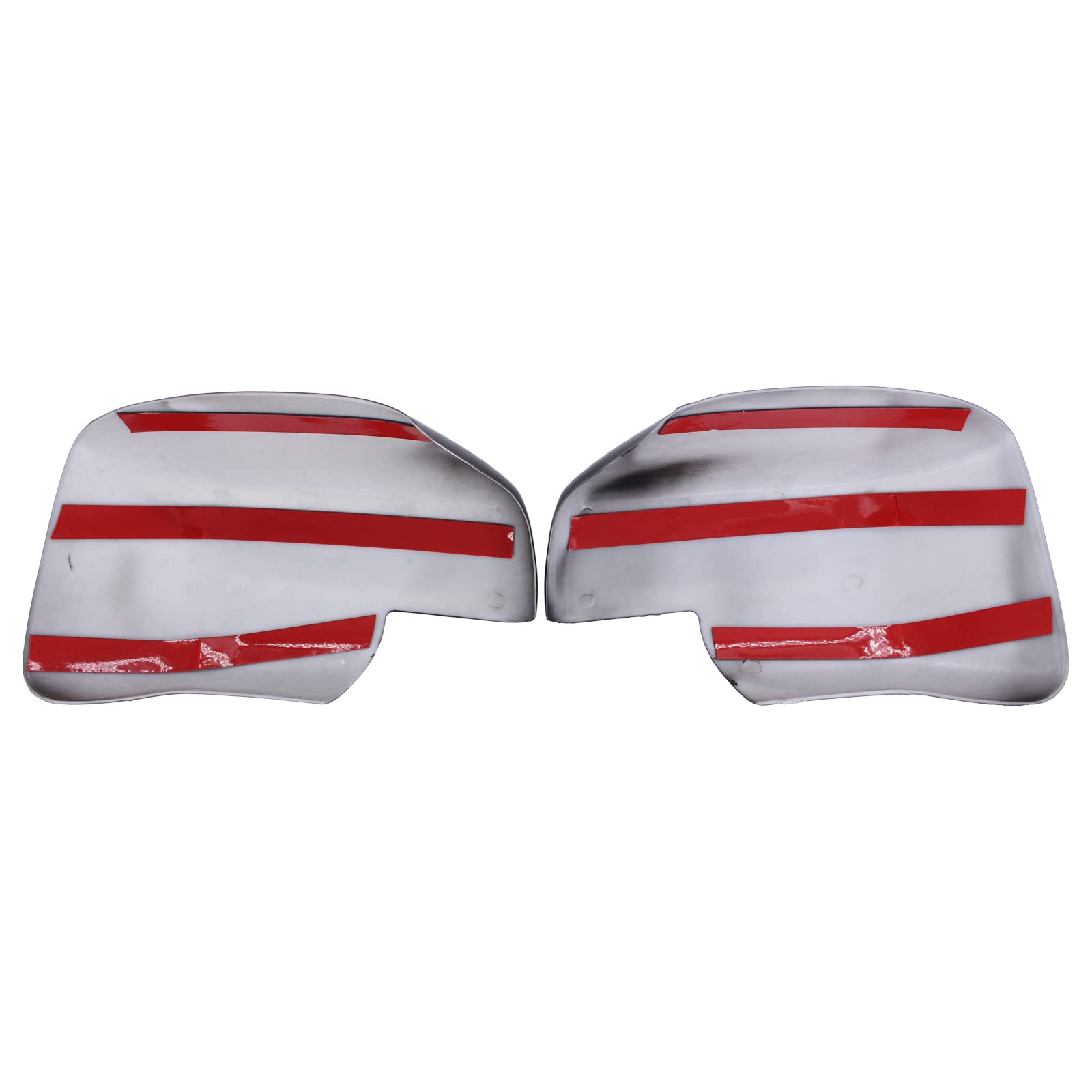 Coperture per specchietti laterali esterni completi in vetro nero lucido per lato destro e sinistro per Freelander 2 Discovery 3 Range Rover Sport 1 Range Rover L322