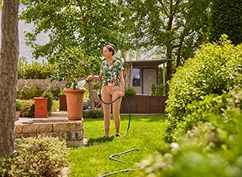 Gardena Liano Xtreme, 1/2 cala, zestaw 15 m: Wytrzymały wąż ogrodowy z materiału, do wew. kurków do wody, z wężem wewnętrznym PVC, niewielki ciężar, odporność na czynniki atmosferyczne