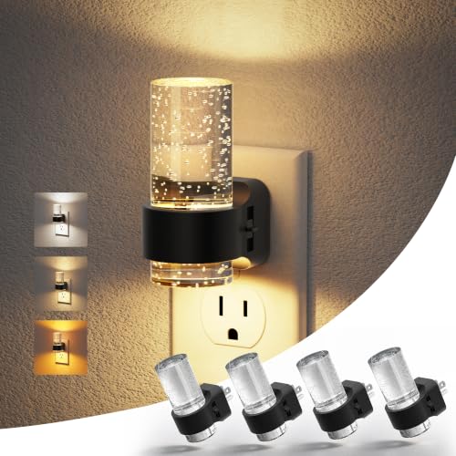 Image of JandCase Night Lights Plug into Wall, Mini Night Light with 3 Colors