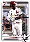2021 Bowman Prospects #BP-146 Jordan Walker St. Louis Cardinals MLB Baseball Card NM-MT