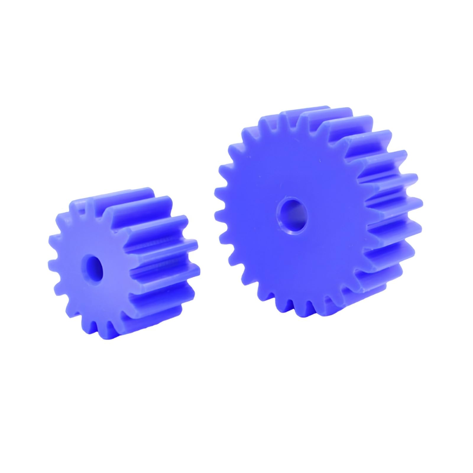 Kegelräder, Blaues Nylon-Stirnrad für Elektromotoren, Modul 1,5(1.5 Modulus 18 Teeth)