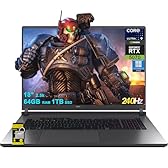 ASUS ROG Strix G18 G815 Gaming AI Laptop 18" 2560x1600 240Hz (100% DCI-P3) Intel 24-core Ultra 9 275HX 64GB RAM 1TB SSD GeForce RTX 5070 (Up to 798 AI Tops) RGB Backlit Win11Pro ICP Hub/