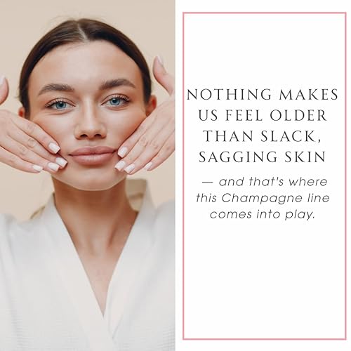 Miniatura 2 de Consult Beaute, Champagne Beaute Lift - Juego de 2 piezas reafirmante con niacinamida, suero renovador de la piel y crema hidratante para cara,