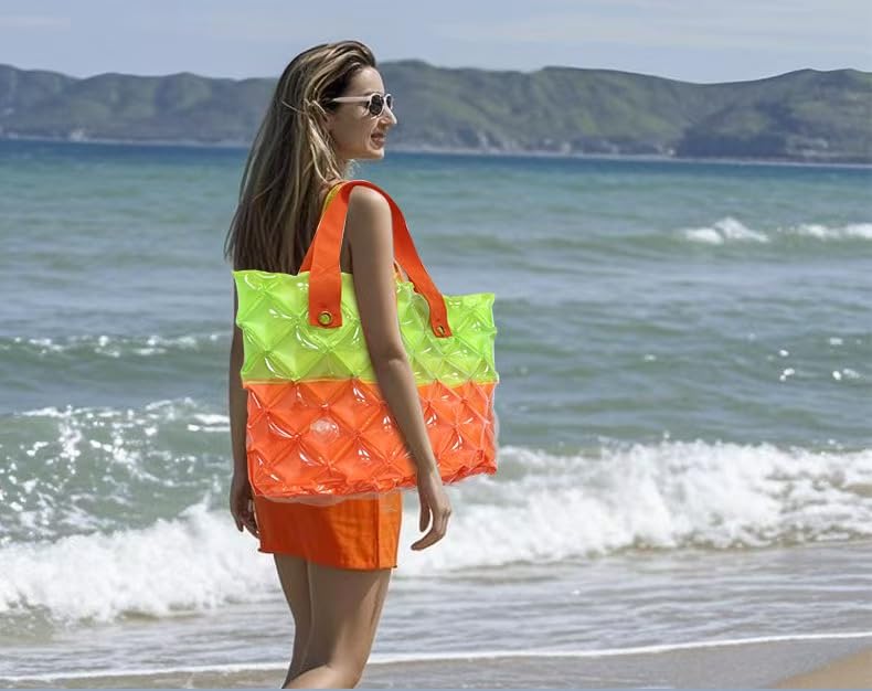 Sac de plage gonflable imperméable avec sa bandoulière - 4