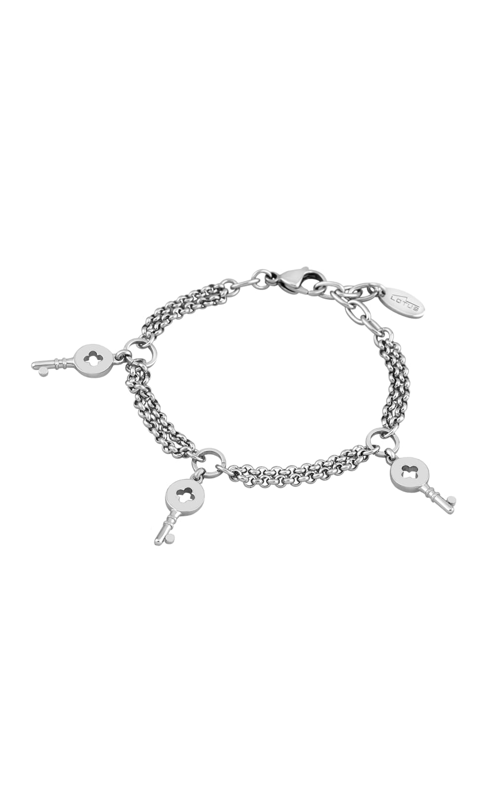 LOTUS STYLE Pulsera LS1531-2/4 Outlet Acero inoxidable 316l 198.0 mm Mujer