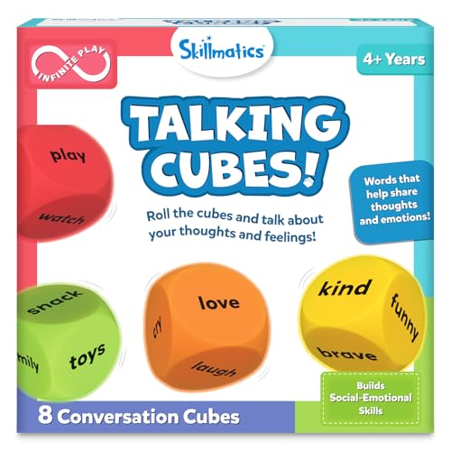 Skillmatics Conversation Cubes for Kids...