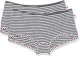 Doppelpack Short in modischem Streifendesign aus hochwertiger Baumwollqualität mit Elasthan