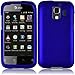 Blue Rubberized Protector Case for AT&T Fusion 2 / Huawei U8665