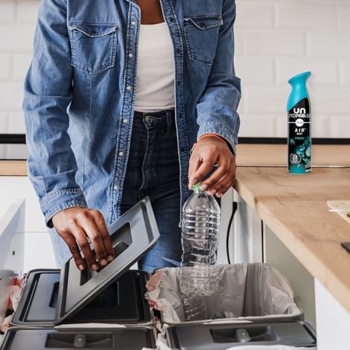 febreze air mist air freshener spray odor-fighting room spray air fresheners for home and bathroom and kitchen aerosol can unstopables fresh scent 88oz 3 count