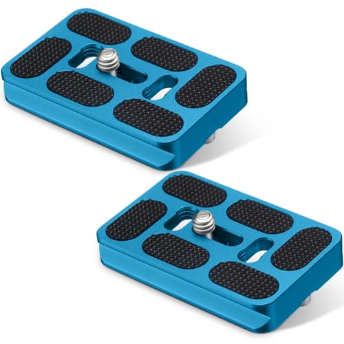 Frienda Quick Release Plate Tripod 1/4-20 DSLR,Pu60,Blue