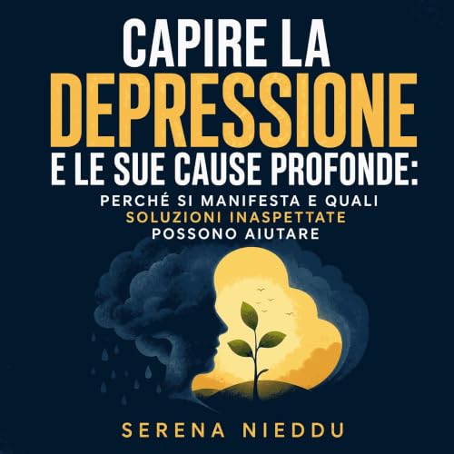『Capire la depressione e le sue cause profonde: Perch&eacute; si manifesta e quali soluzioni inaspettate possono aiutare』のカバー